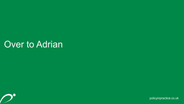 Over to Adrian Slide