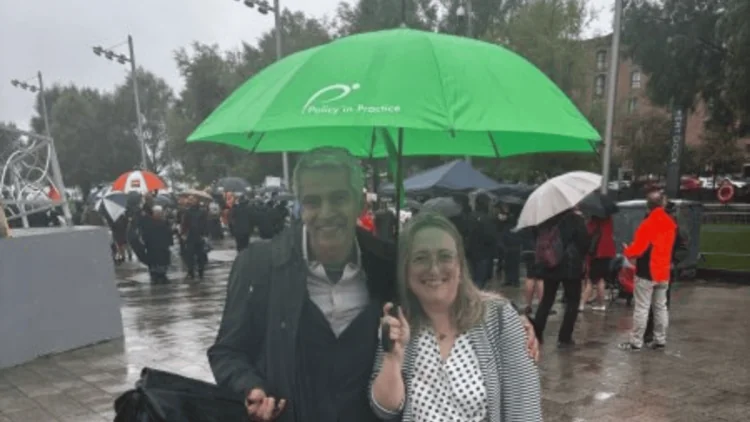 Why does Policy in Practice go to political party conferences?