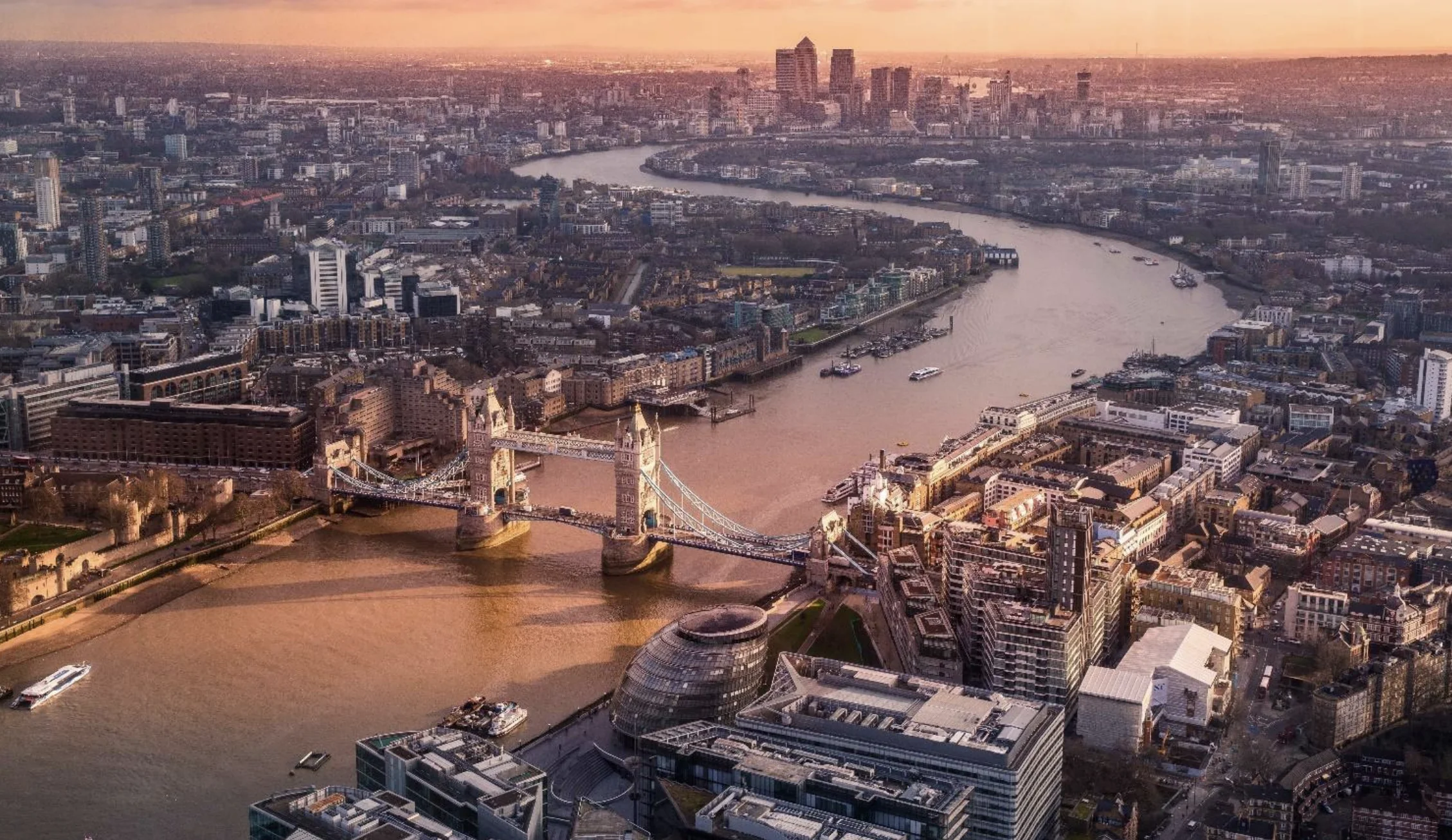 London Scene River Thames